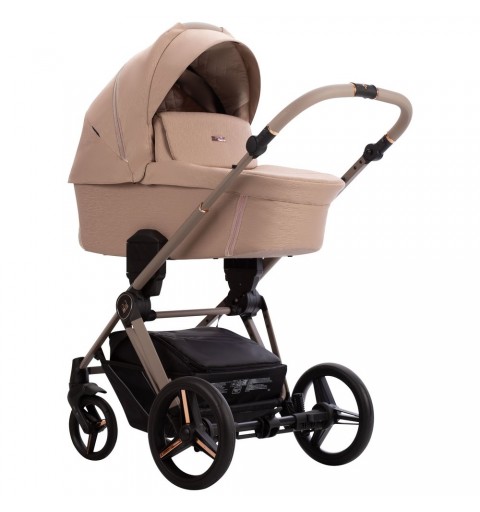 Bebetto Monti - wózek wielofunkcyjny, zestaw 2w1 z opcją 3w1, 4w1 | 04 Kaszmir